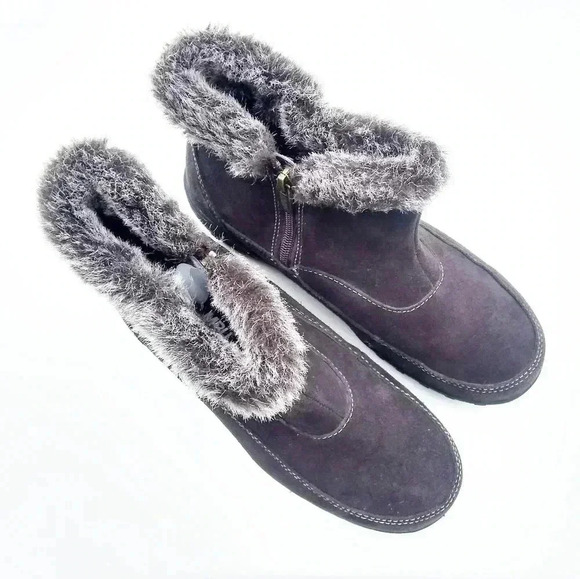 Khombu Gracie Chocolate Brown Boots Size 7M - Picture 1 of 8